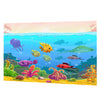 Fish Tank Landscape Poster Fish Tank Wall Background Wallpaper 76x46cm