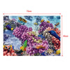 Aquarium Fish Tank Landscape Sticker Fish Tank Wall Decor Picture 76x46cm