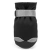 4 Pcs Pet Dog Shoes Boots Anti-Slip Waterproof Pet Paw Protector Dog Shoes  Black-M