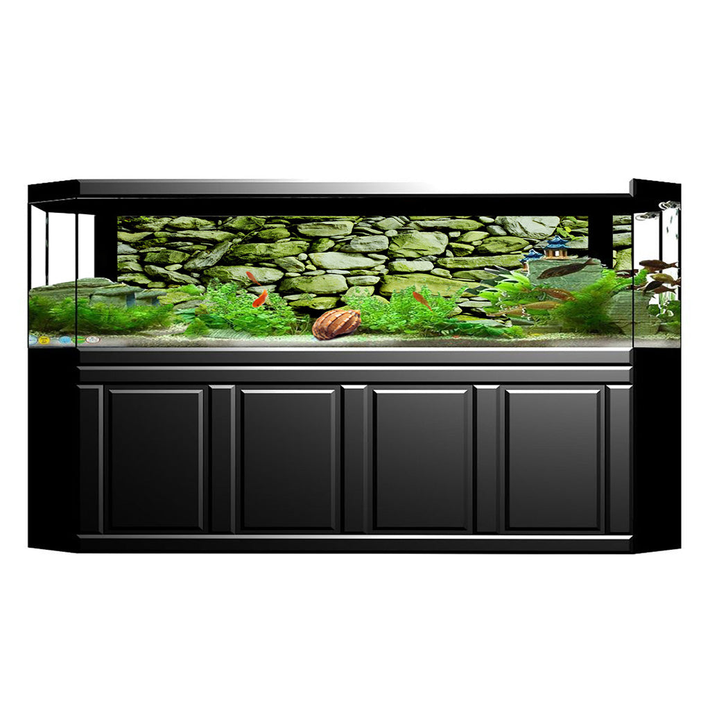 Aquarium HD Background Sticker Fish Tank Wall Decoration Painting M