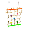 Acrylic Climbing Net Cage Swing Ladder Toy for Pet Parrot Bird Chew Play