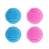 2Pcs Nearly Indestructible Dog Balls, Chew Fetch Play Pet Dogs Toy Blue