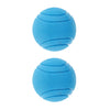 2Pcs Nearly Indestructible Dog Balls, Chew Fetch Play Pet Dogs Toy Blue