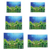 High Definition 3D Single Adhesive Plant Fish Picture Backdrop for Aquarium L