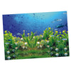 High Definition 3D Single Adhesive Plant Fish Picture Backdrop for Aquarium L