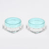 50x Empty Round Makeup Jar Pot Travel Cream Powder Cosmetic Container 5g Green