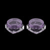 50x Empty Round Makeup Jar Pot Travel Cream Powder Cosmetic Container 5g Purple