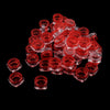 50x Empty Round Makeup Jar Pot Travel Cream Powder Cosmetic Container 5g Red