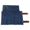 Leather Barber Hairdressing Tools Holder Pouch Scissors Shears Case Bag Dark Blue