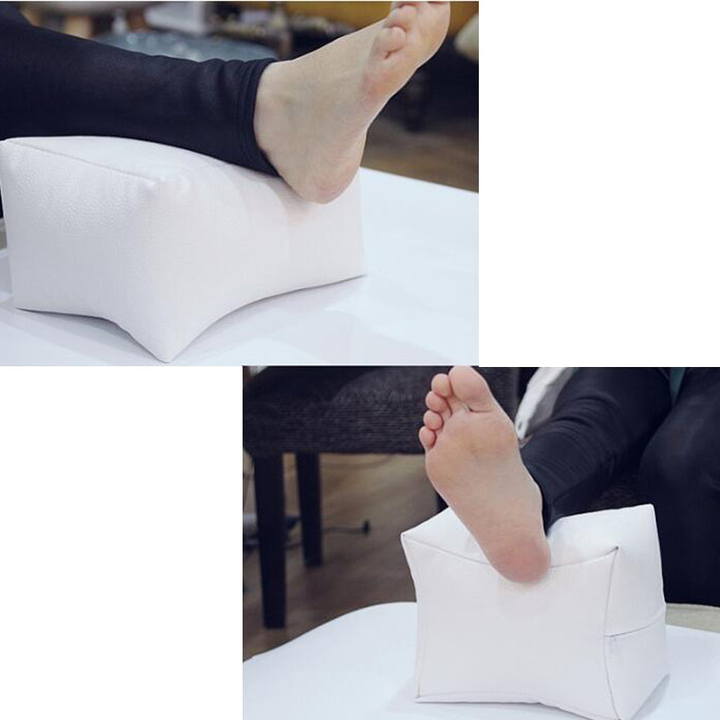 Soft Manicure Care Salon Half Hand Cushion Rest Pillow Nail Art PU Black