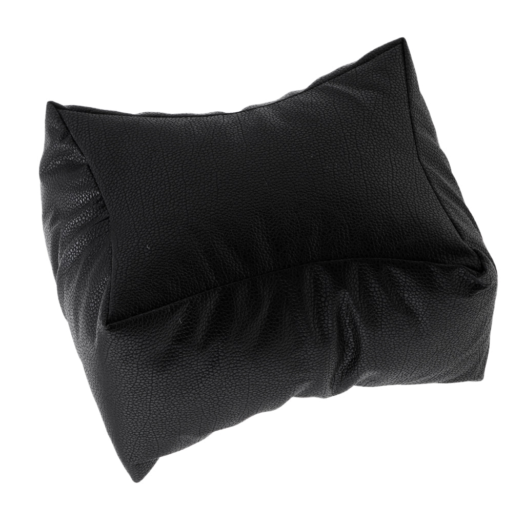 Soft Manicure Care Salon Half Hand Cushion Rest Pillow Nail Art PU Black