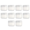 Refillable Plastic Empty Face Cream Cosmetic Container with Lid Clear-100g