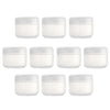 Refillable Plastic Empty Face Cream Cosmetic Container with Lid Clear-100g