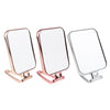 Durable Makeup Mirror Dormitory Bathroom Square Free-Standing Mirrors Silver