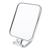 Durable Makeup Mirror Dormitory Bathroom Square Free-Standing Mirrors Silver