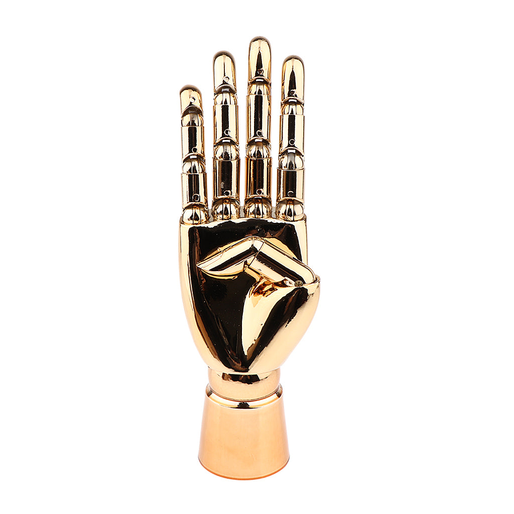 Mannequin Hand Model Flexible Fingers for Display Jewelry Sketching Drawing Right Hand