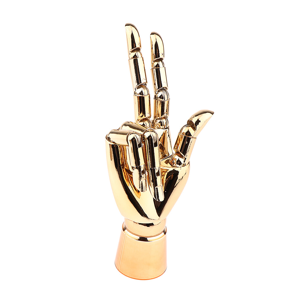 Mannequin Hand Model Flexible Fingers for Display Jewelry Sketching Drawing Right Hand