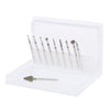 10pcs/set Professional Nail Tips Grinding Heads Nail Art Drill Bits Tool E