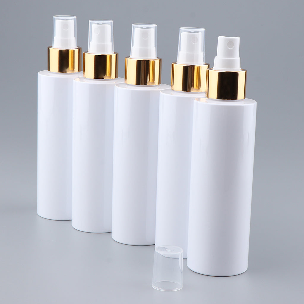 5x Refillable Empty Spray Bottle Liquid Makeup Toner Container for Travel 150ML