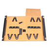 8pcs Durable Hair Scissors Storage Pouch Beard Shears Organizer Holder Case