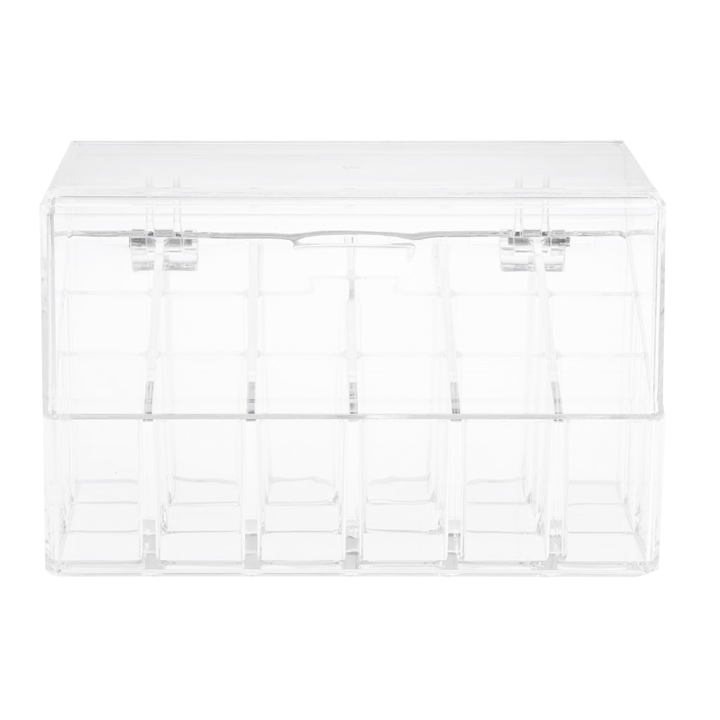 18 Slots Makeup Lipstick Lip Gloss Display Stand Rack Holder Organizer