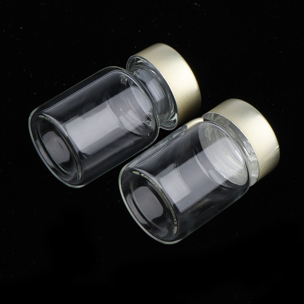 20Pcs Empty Sterile Glass Sealed Serum Vials Bottles Liquid Containers 5ml