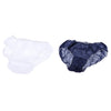 50pcs Nonwoven Underwear Panties Handy Briefs for Travel Hotel Spa White