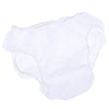 50pcs Nonwoven Underwear Panties Handy Briefs for Travel Hotel Spa White