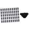 50pcs Nonwoven Underwear Panties Handy Briefs Set for Travel Hotel Spa Black