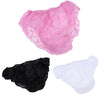 50pcs Nonwoven Underwear Panties Handy Briefs Set for Travel Hotel Spa Black