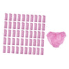 50pcs Nonwoven Underwear Panties Handy Briefs Set for Travel Hotel Spa Red