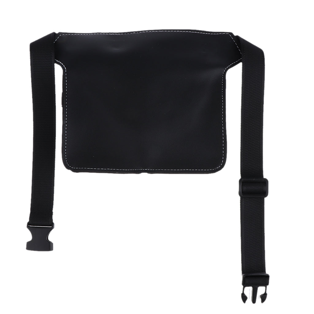 PU Leather Barber Holster Pouch Holder Hair Scissors Bag Waist Belt Black 2