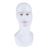 Mannequin Head Male Pro Cosmetology Wigs Hats Necklace Display Model White