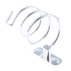 Hair Dryer Holder Aluminum Towel Drain Rack Bathroom Antirust Shelf Silver