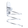 Hair Dryer Holder Aluminum Towel Drain Rack Bathroom Antirust Shelf Silver