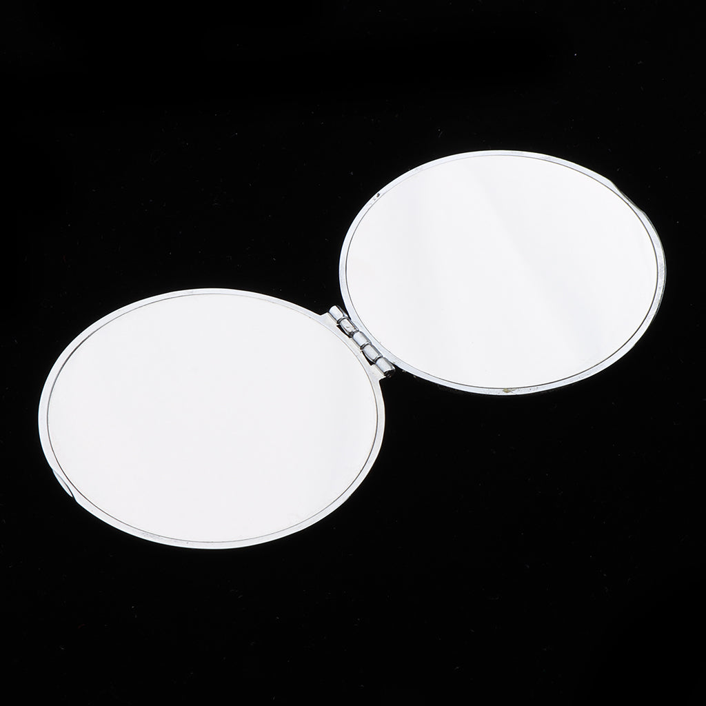 Pocket Travel Cute Vanity Mirror Lovely Portable Makeup Mirrors Round