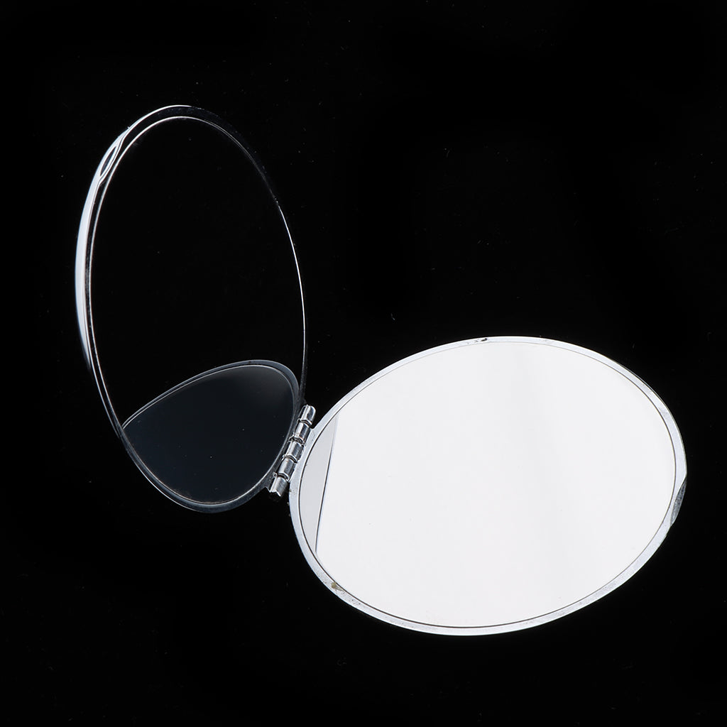 Pocket Travel Cute Vanity Mirror Lovely Portable Makeup Mirrors Round