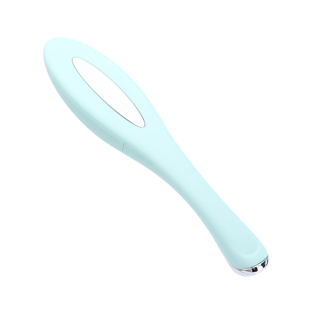 Heating Vibration Face Eye Massager Wand Relieve Dark Circle Puffiness  Blue