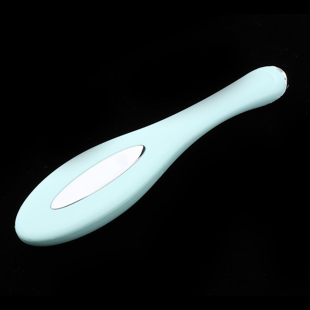 Heating Vibration Face Eye Massager Wand Relieve Dark Circle Puffiness  Blue