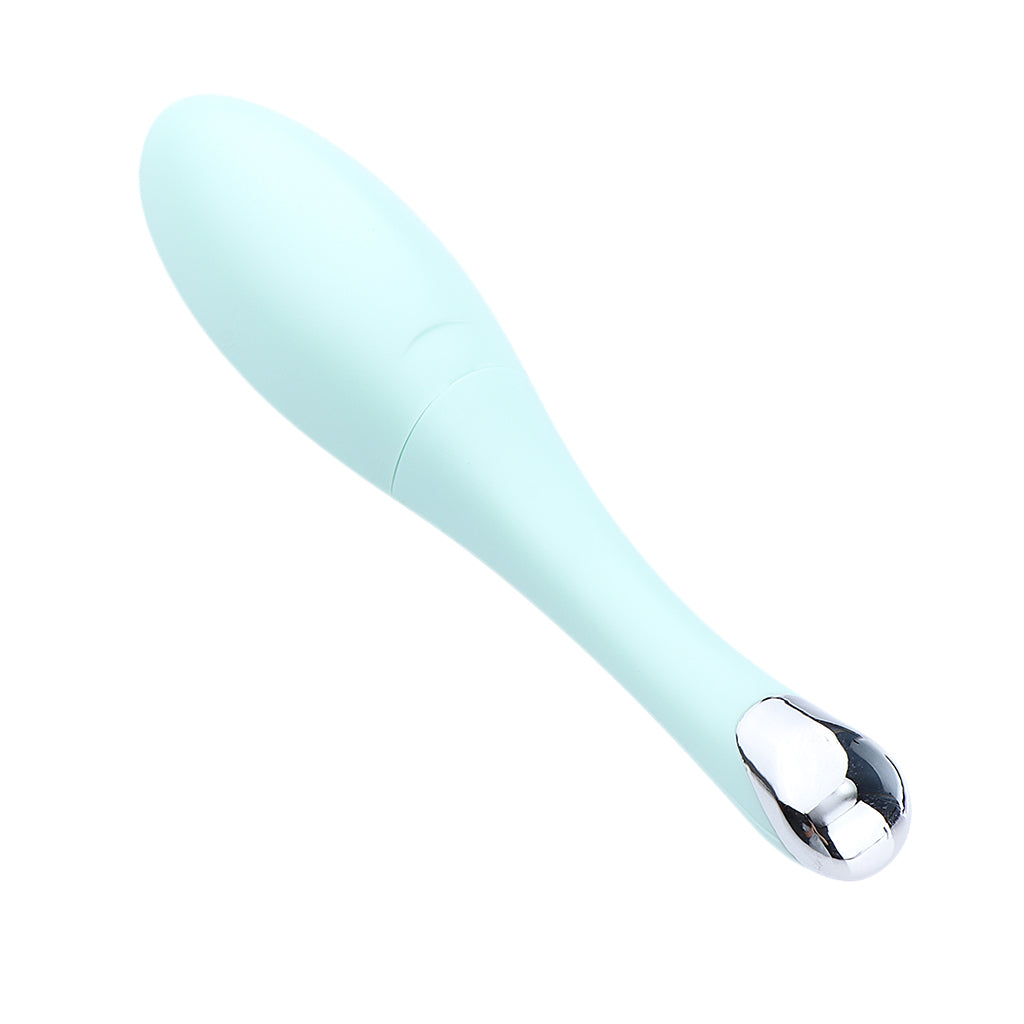 Heating Vibration Face Eye Massager Wand Relieve Dark Circle Puffiness  Blue