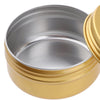 5pcs Empty Makeup Aluminium Pot Jar Tin Lip Balm Container Storage Box 150ml