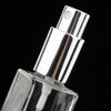 2Pcs 30ml Glass Perfume Empty Bottle Atomizer Pump Sprayer Refillable Travel Silver