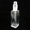 2Pcs 30ml Glass Perfume Empty Bottle Atomizer Pump Sprayer Refillable Travel Silver