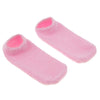 1 Pair Ultra-Soft Moisturizing Socks with Spa Quality Gel for Moisturizing Pink