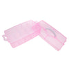 10 Grids Handheld Storage Box Case Home Organizer Earring Jewelry Container Pink