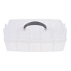 10 Grids Handheld Storage Box Case Home Organizer Earring Jewelry Container White