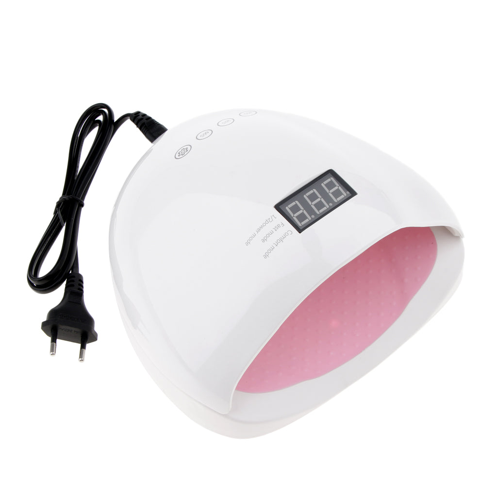 48W Red Light LED UV Nail Dryer Lamp Senor For Gel Finger Nails Curing EU