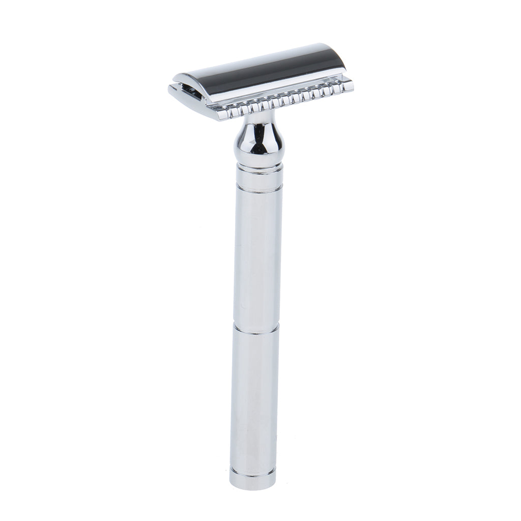 Men's Double Edge Safety Shaving Razor Alloy Classic Manual Shaver