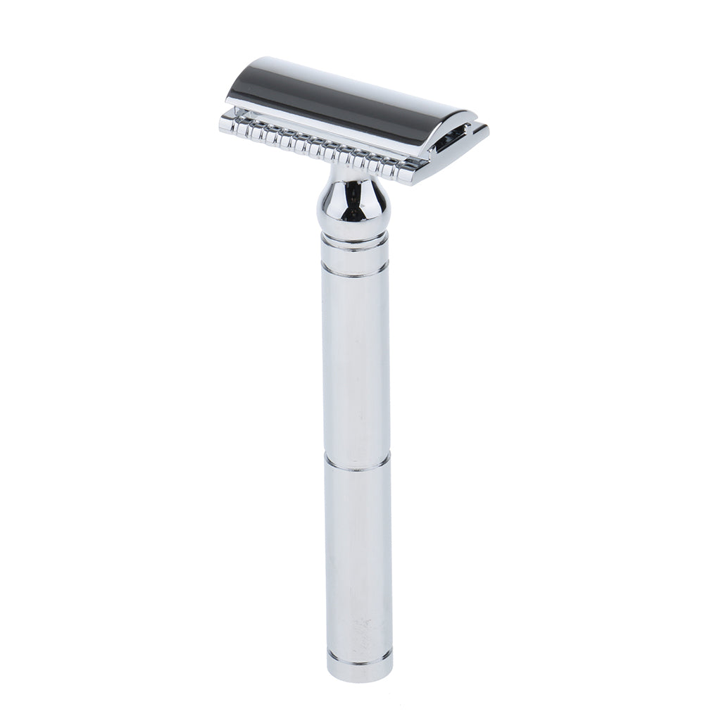 Men's Double Edge Safety Shaving Razor Alloy Classic Manual Shaver