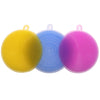 3 Pieces Soft Silicone Baby Bath Shower Brush Scalp Massage Skin Scrubber